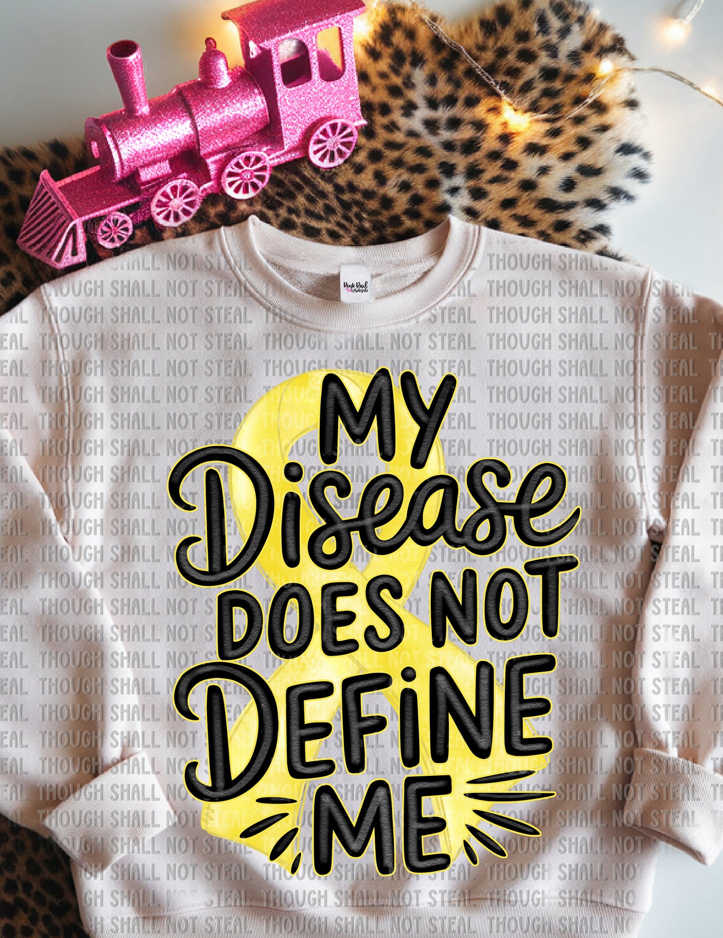 26-170 Yellow - My Disease Does Not Define Me Tee