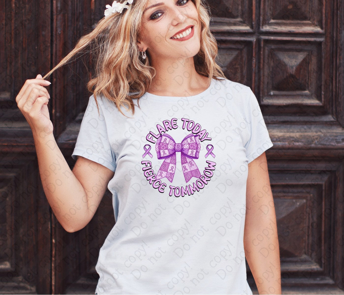26-171 Flare Today Fierce Tomorrow Tee