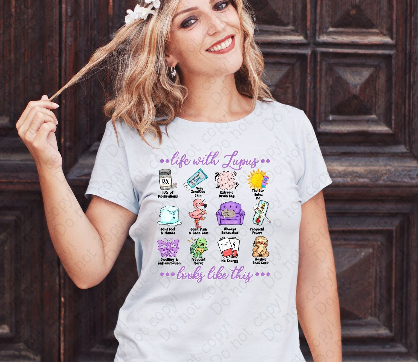26-172 Life with Lupus looks like this Tee