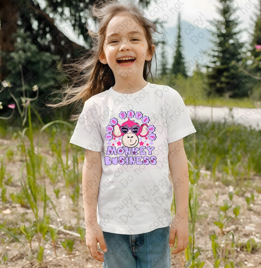27-54 B Girl - 100 Days of Monkey Business tee