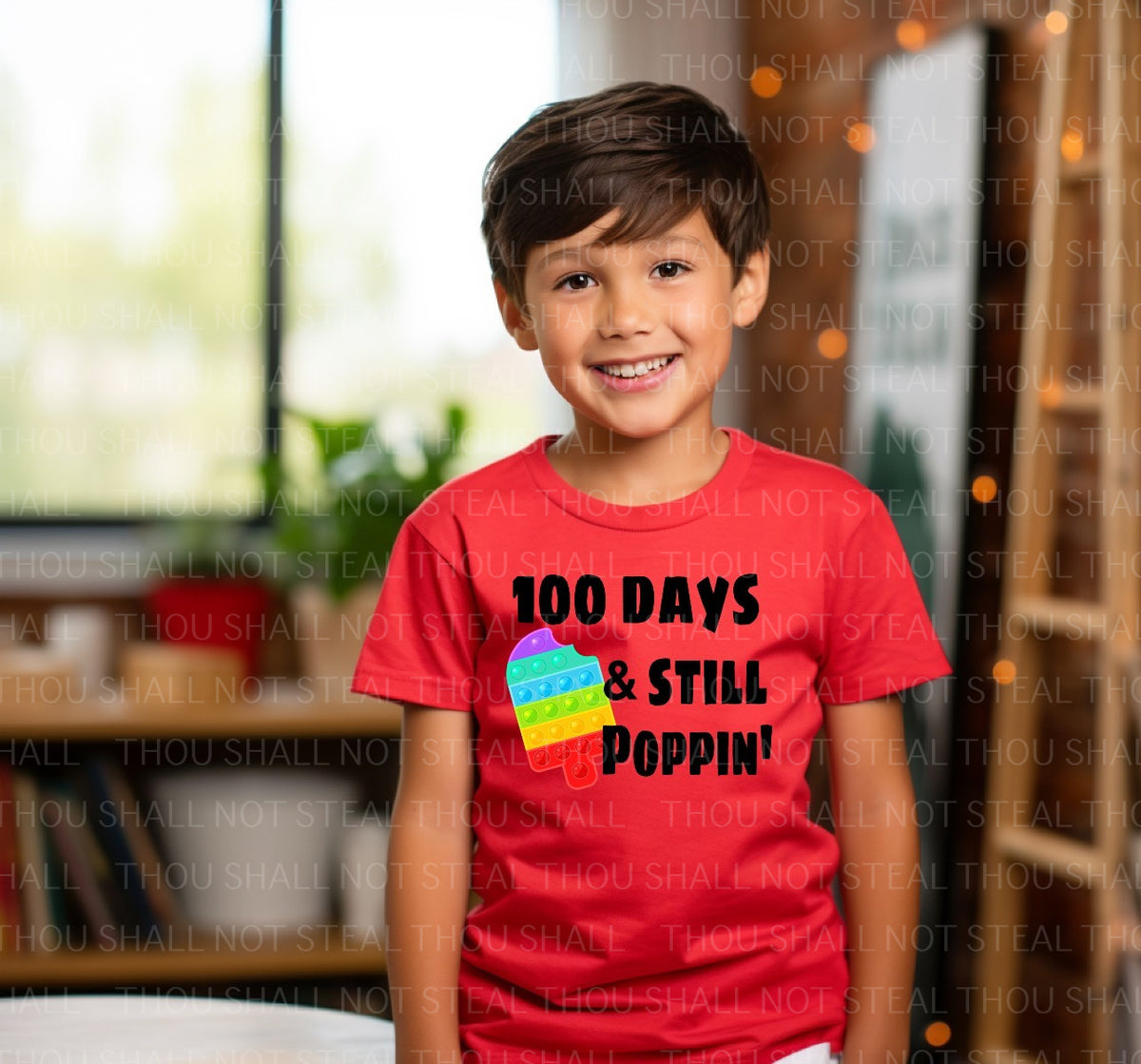 27-66 100 Days & Still Poppin (Choose One) tee