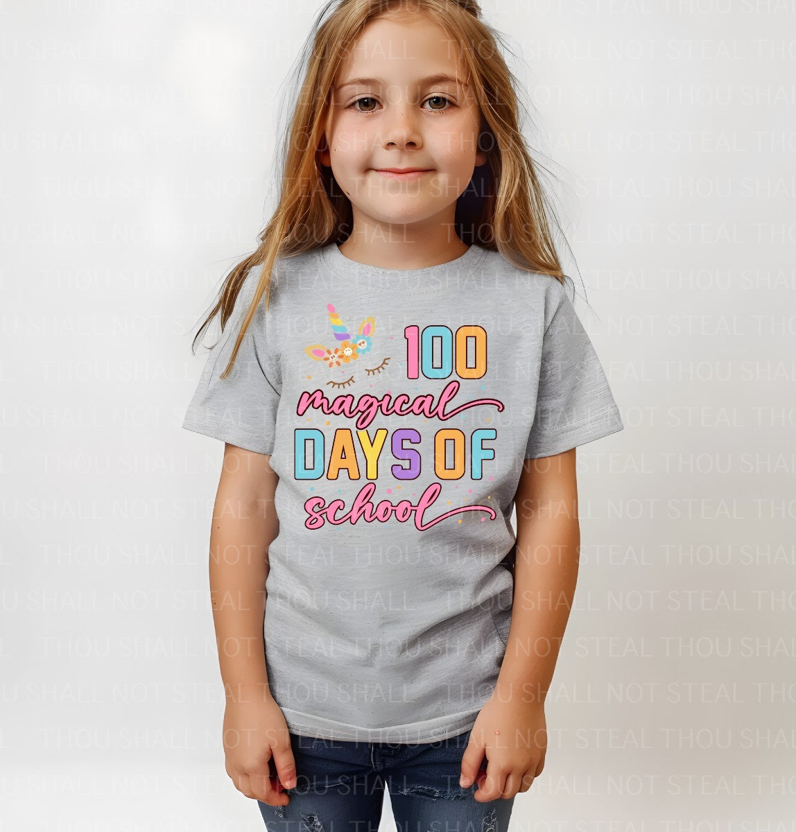 27-70 100 Magical Days of School tee