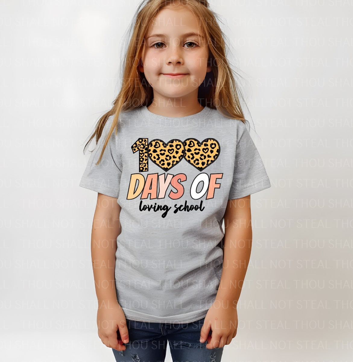 27-75 100 Days of Loving School tee