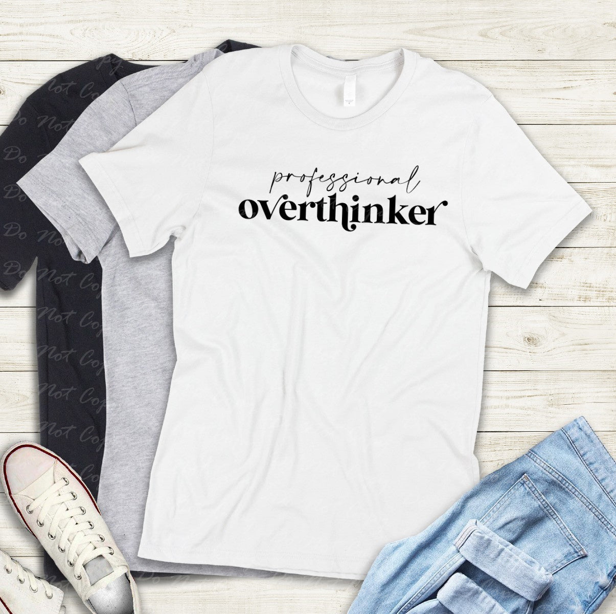 29-19 Professional Overthinker Tee