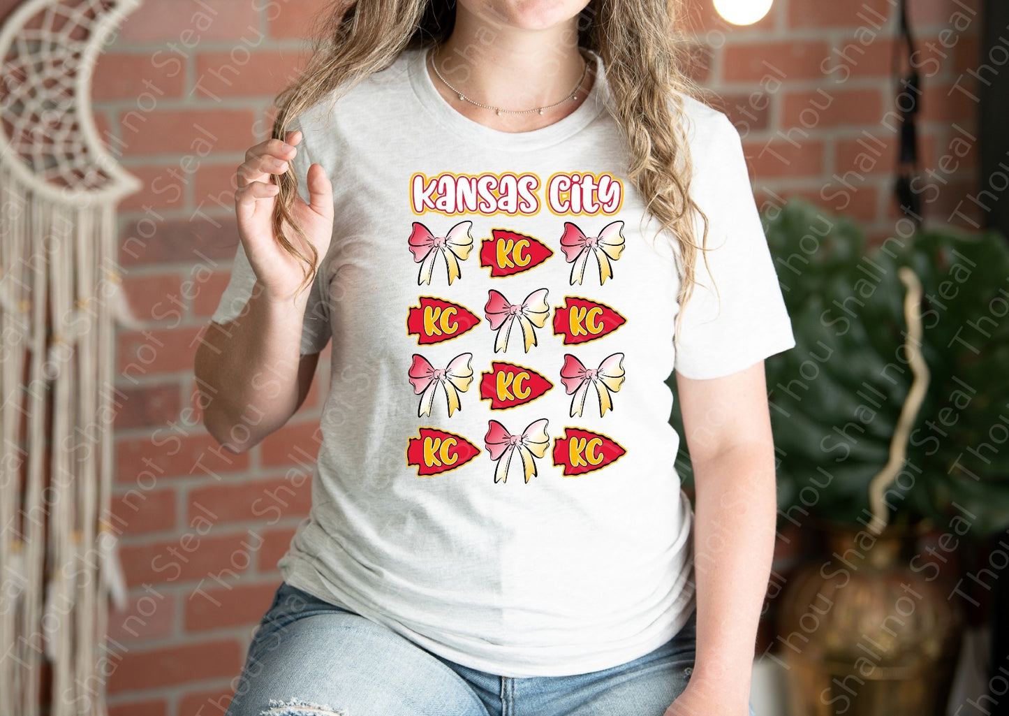 30-369 Kansas City coquette tee