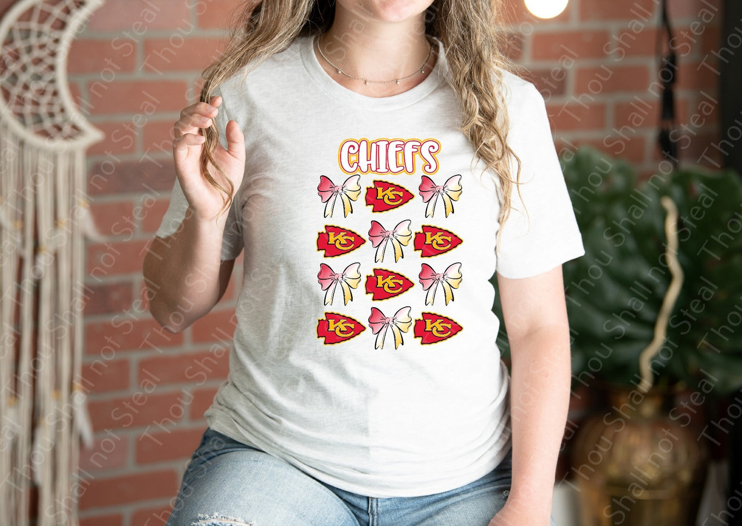 30-370 Chiefs coquette tee
