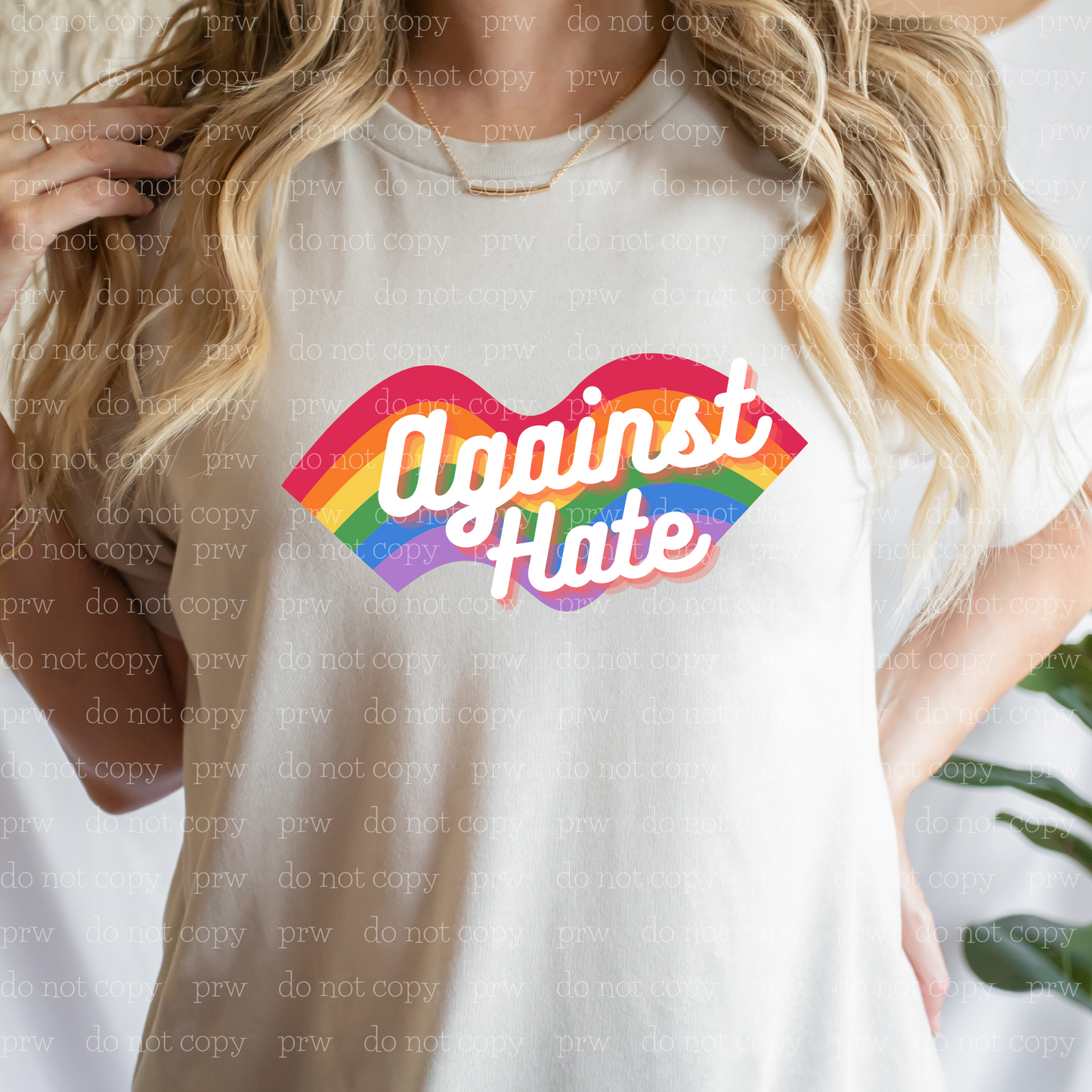 33-01 Against hate Completed Tee