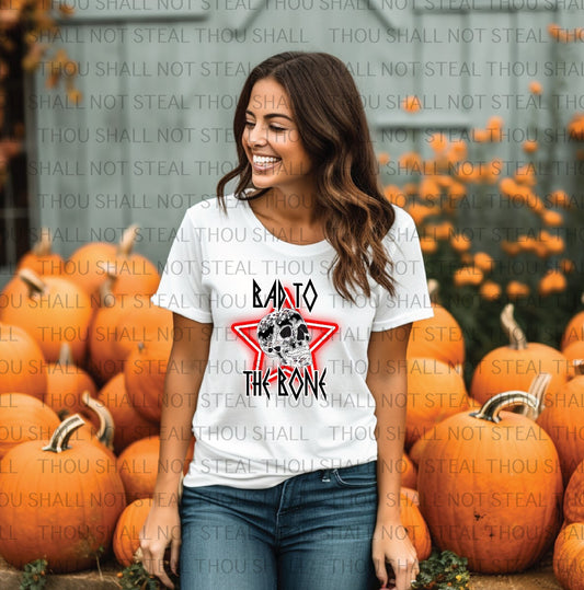37-01 Bad to the Bone (Choose Color) tee