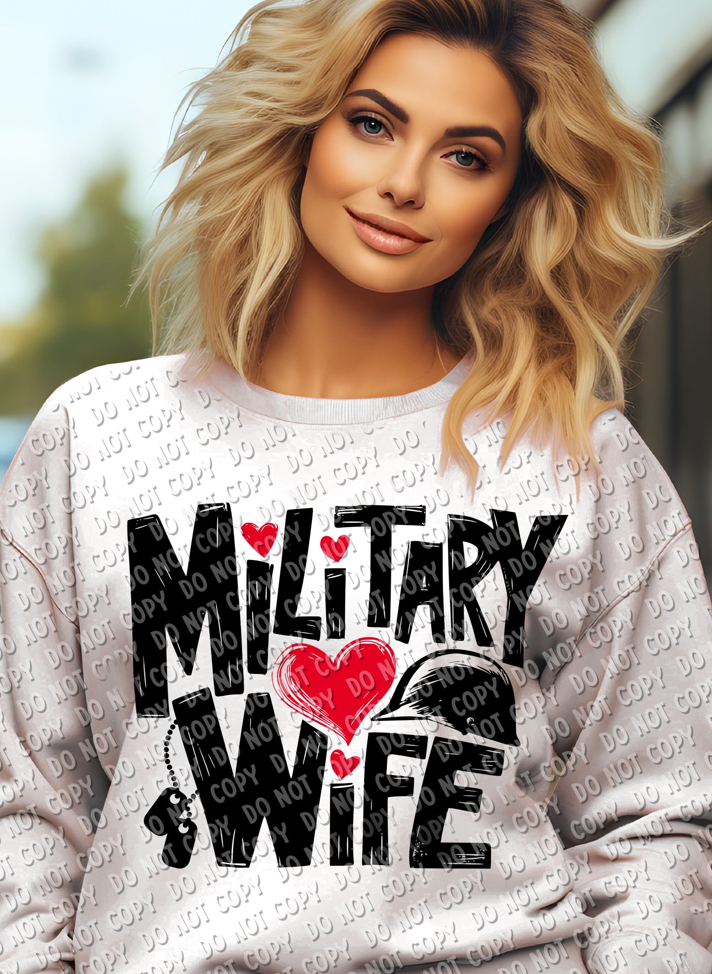 40-15 Military Wife Tee