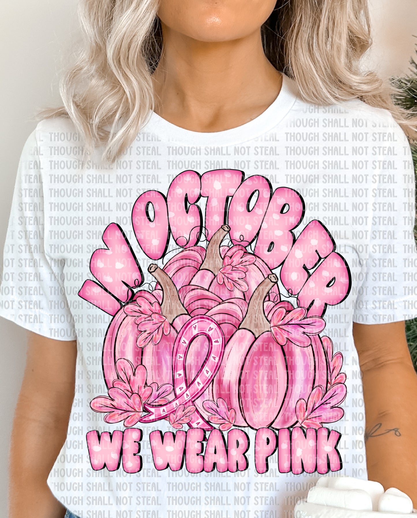 45-117 In October We Wear Pink Tee
