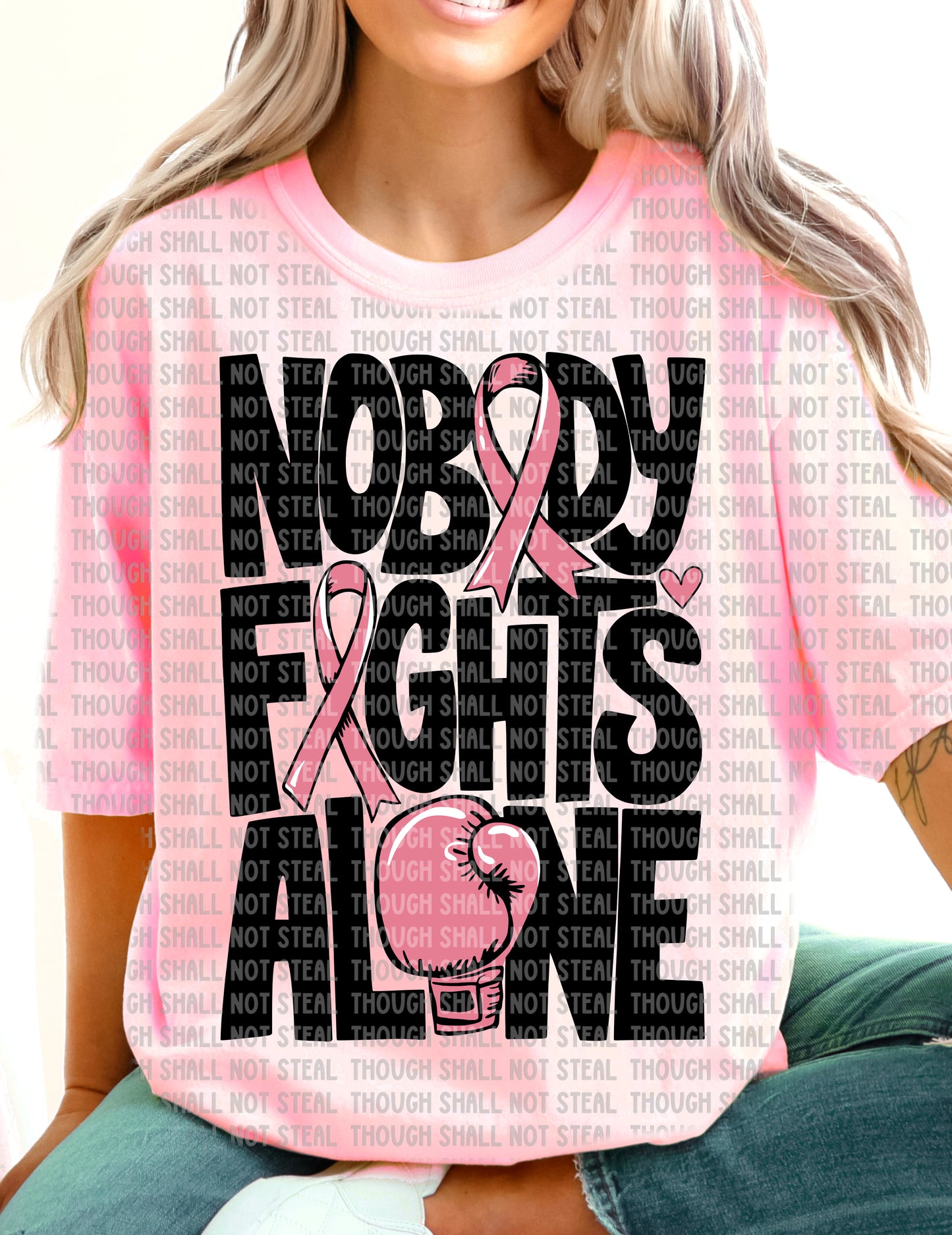 45-118 Nobody Fights Alone Completed Tee