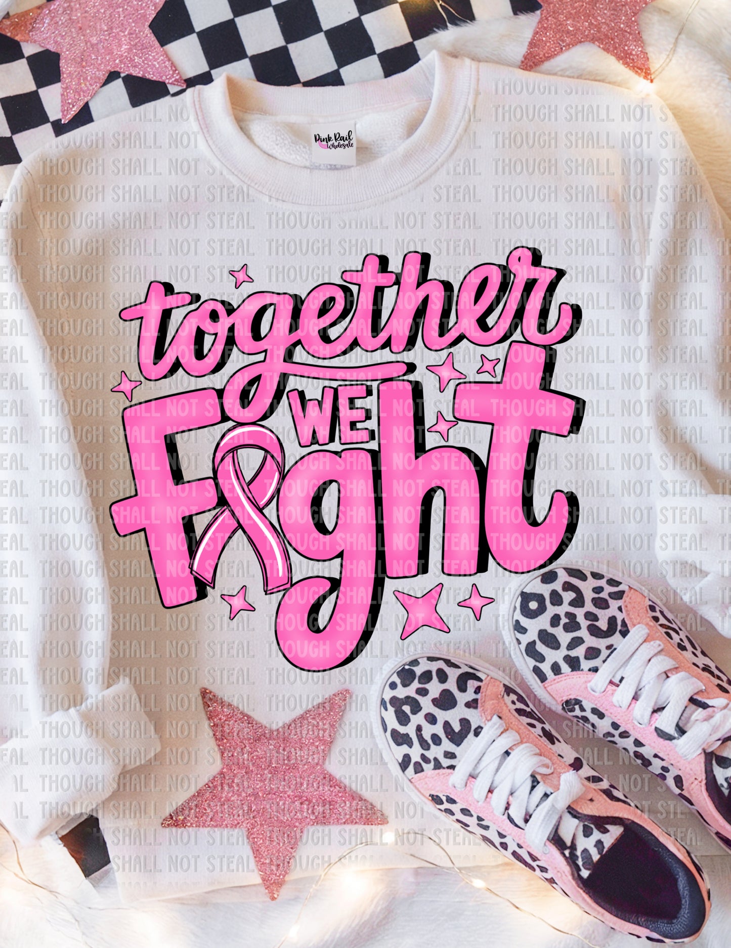 45-120 Pink - Together We Fight Tee