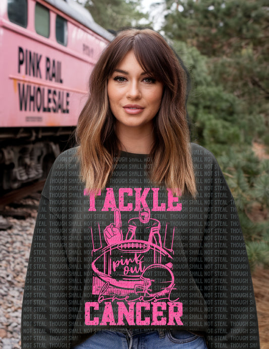 45-142 Tackle Breast Cancer tee