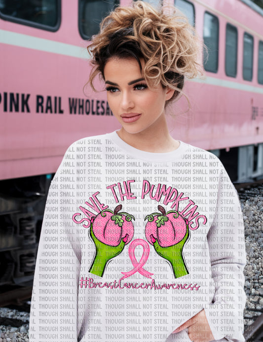 45-145 Save the Pumpkins tee