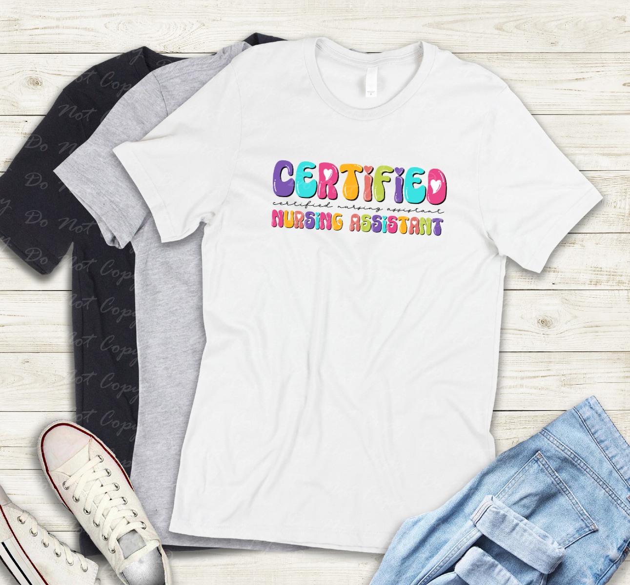 50-11 Certified Nursing Assistant tee