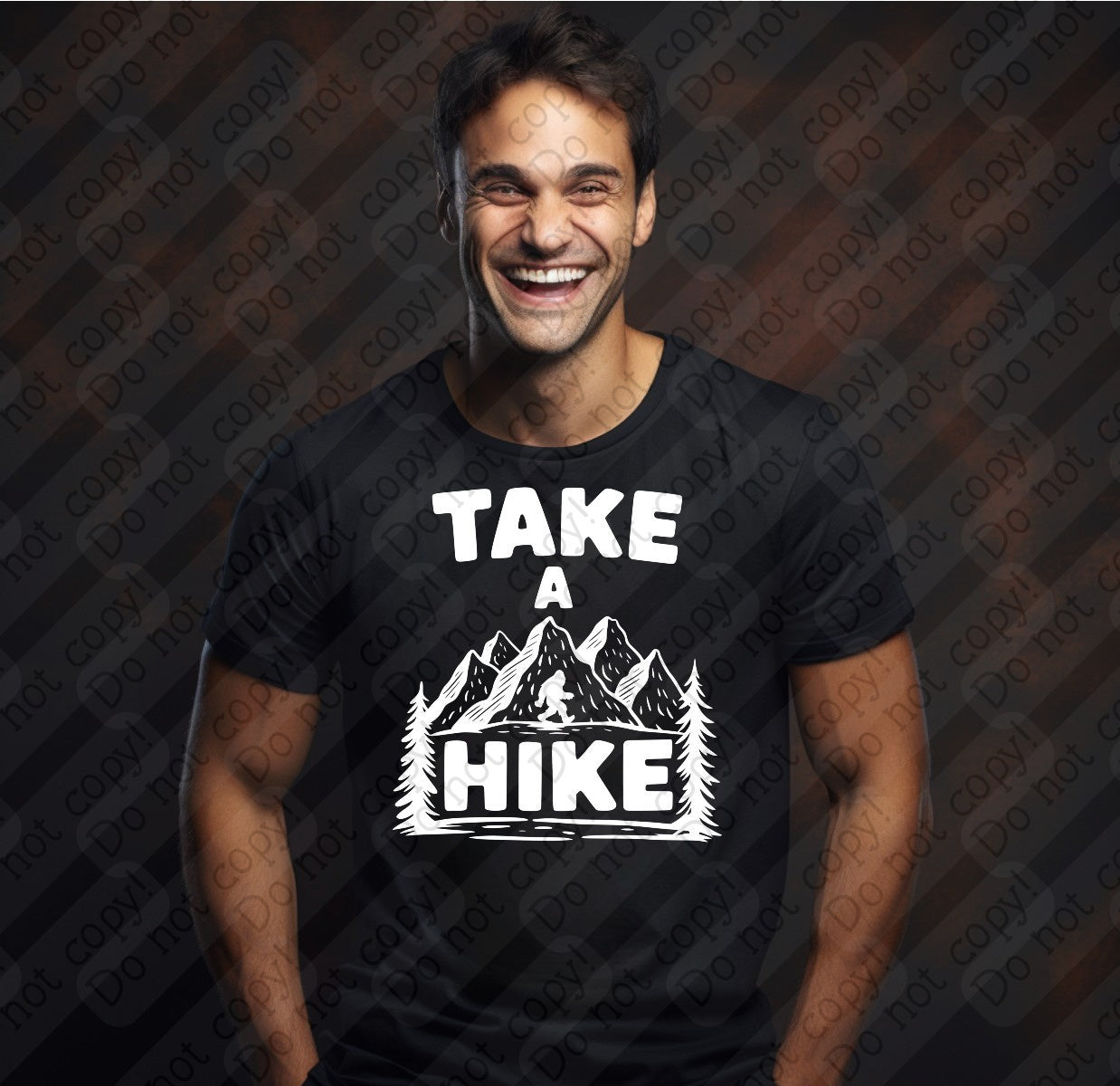55-30 Take a Hike Completed Tee