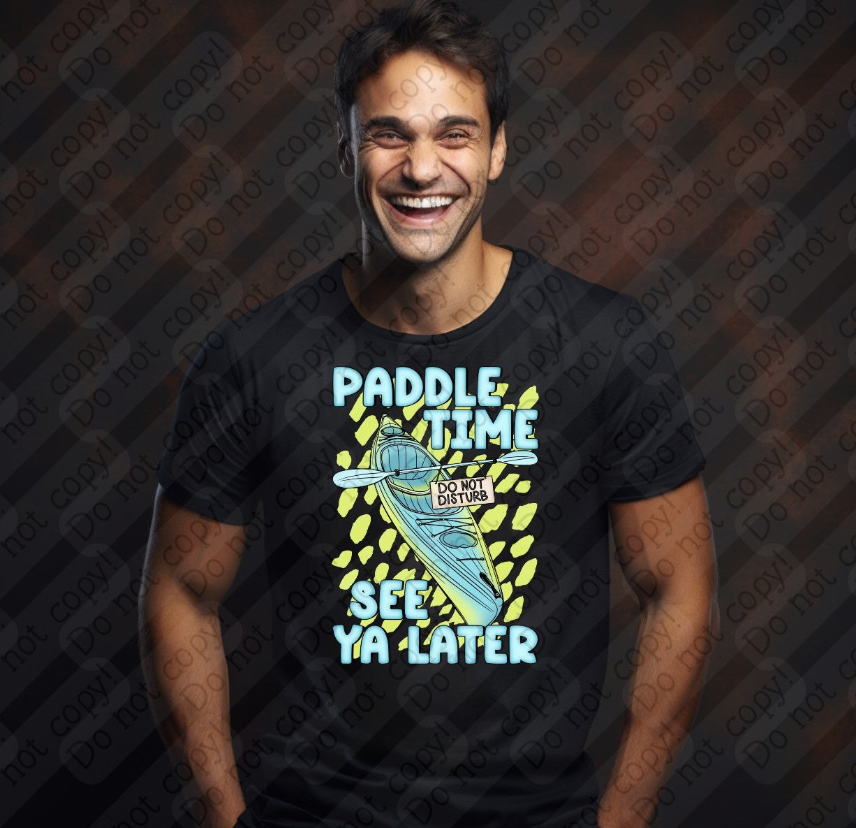 55-32 Paddle Time See Ya Later Completed Tee