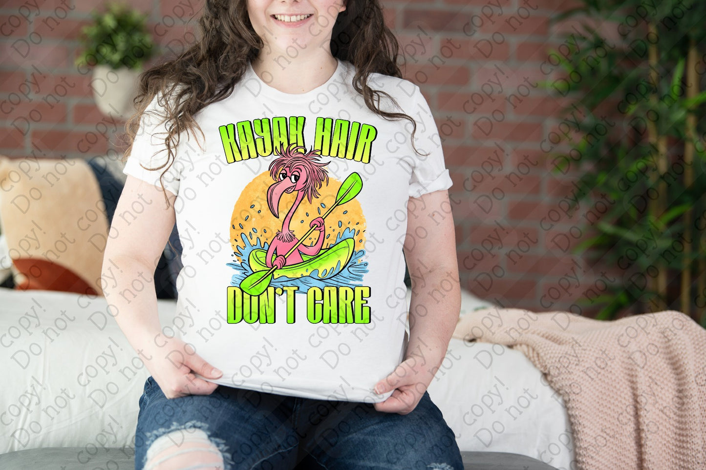 55-34 Kayak Hair Don’t Care Completed Tee