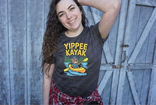 55-43 Yippee Kayak Completed Tee