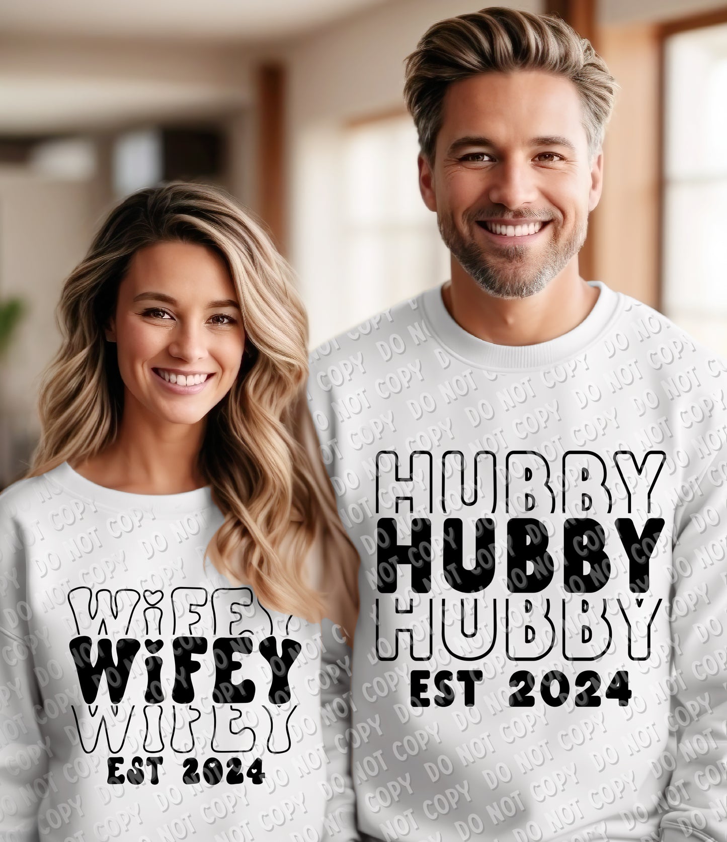 57-07 Hubby 2024 - Stacked Black completed tee