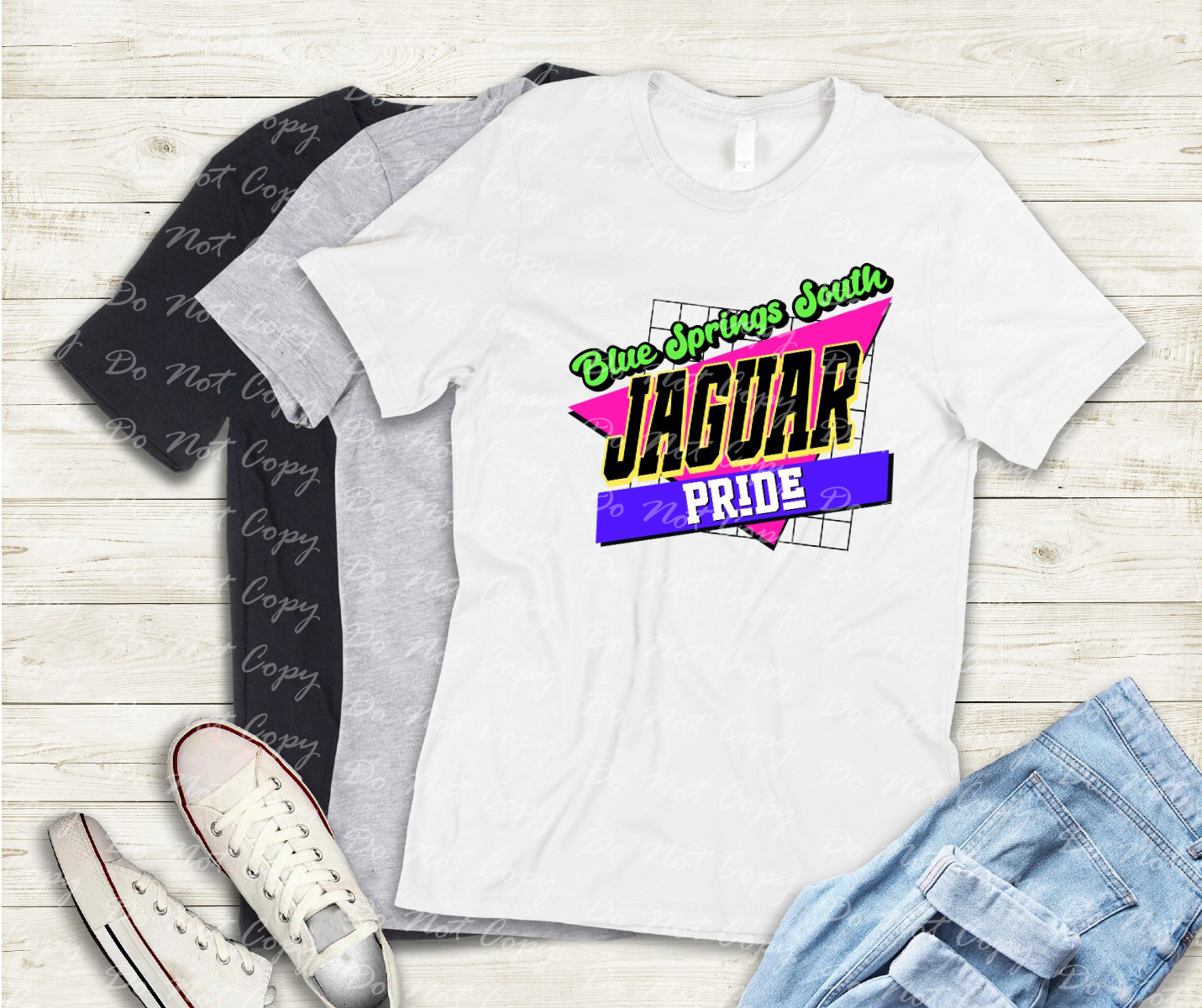 58-01 Blue Springs South Jaguar Pride Retro Mock