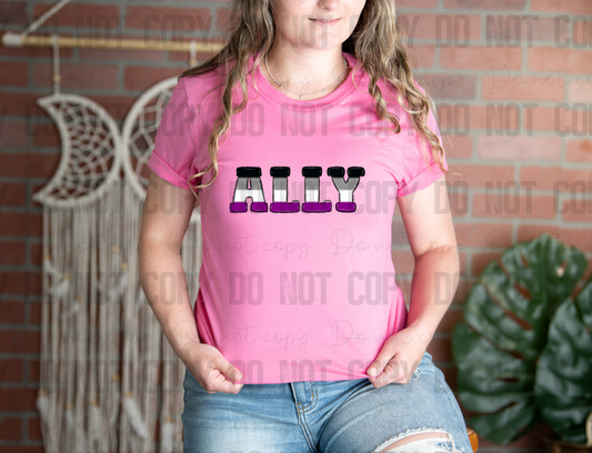 58-10 Asexual Ally Completed Tee