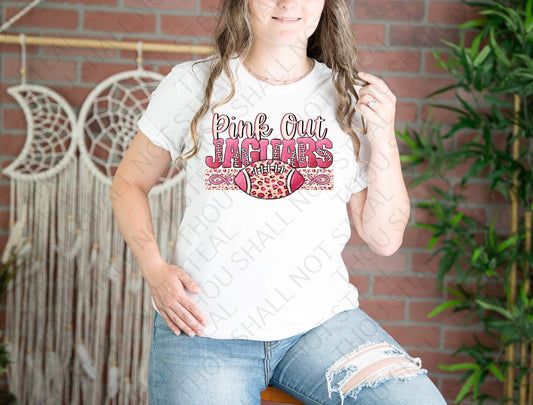 58-11 Pink Out Jaguars tee