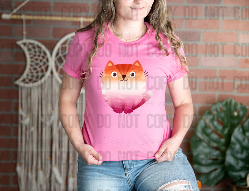 58-130 Lesbian Cat Completed Tee