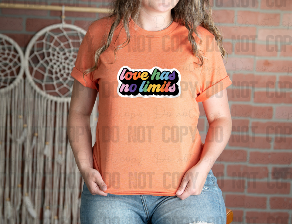 58-145 Love Has No Limits Completed Tee