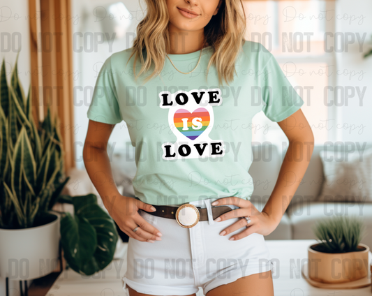 58-148 Love Is Love Completed Tee