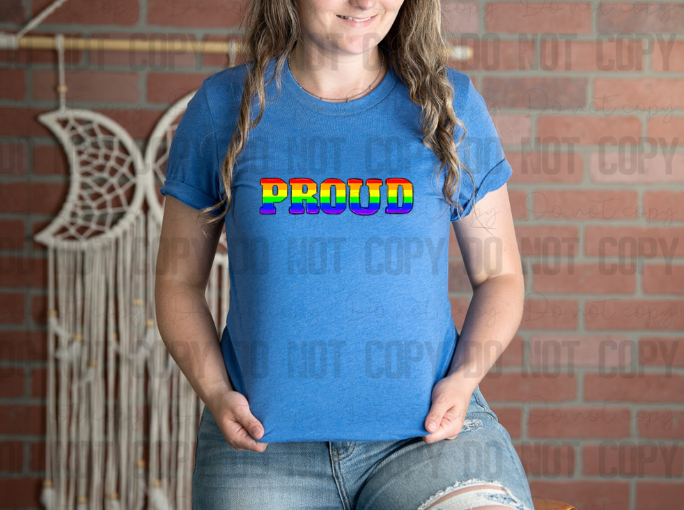 58-231 Rainbow Proud Completed Tee