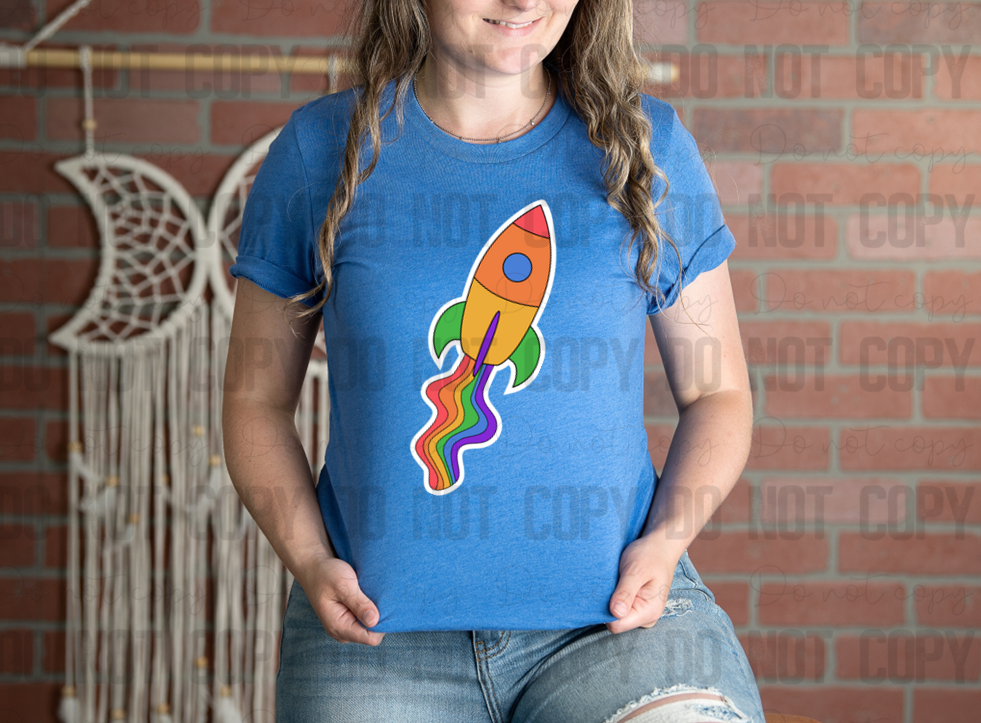 58-232 Rainbow Rocket Completed Tee