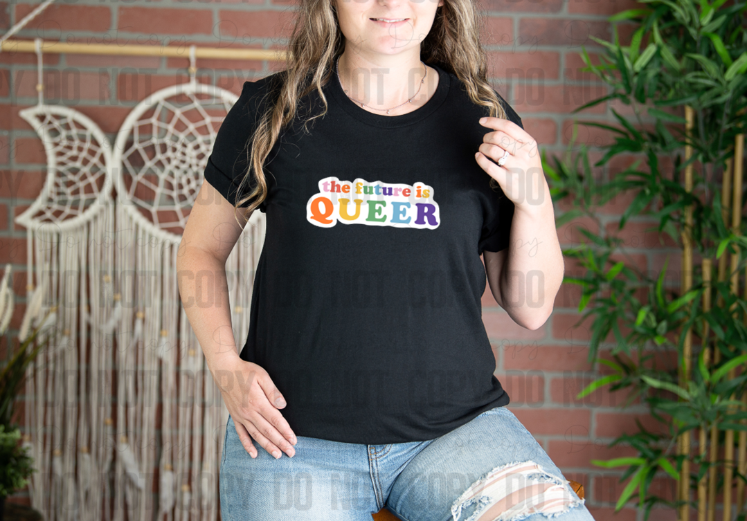 58-251 The Future Is Queer Completed Tee