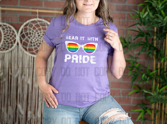 58-281 Wear It With Pride Completed Tee