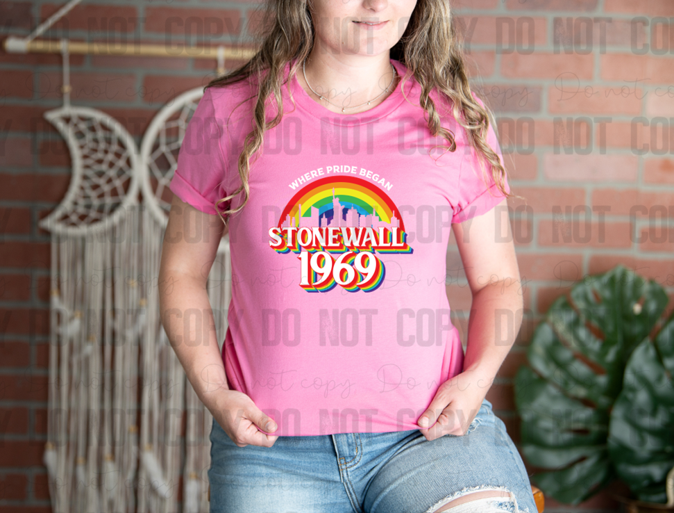 58-282 Where Pride Began Stonewall 1969 Completed Tee