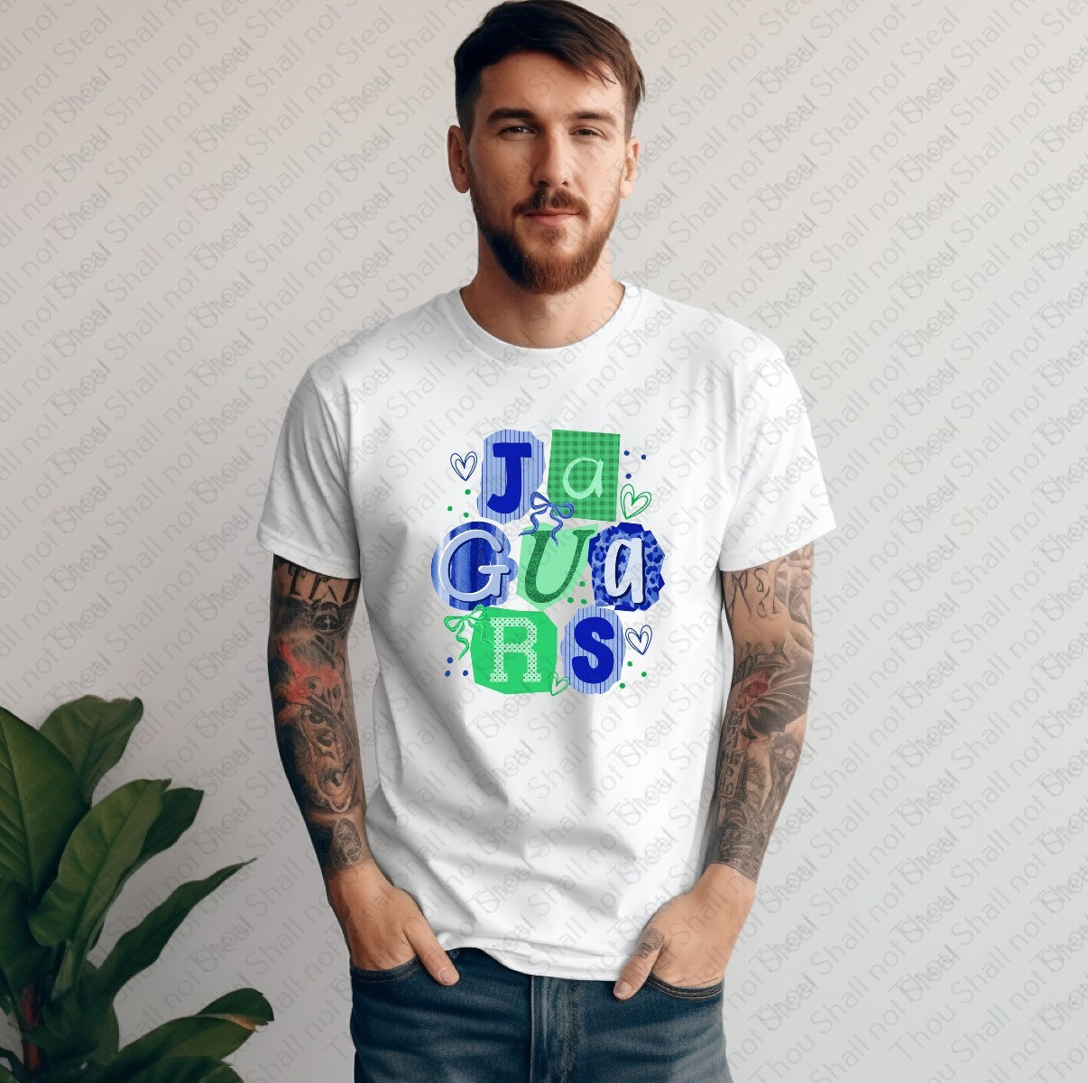 58-29 Jaguars - Ransom Letters Completed Tee