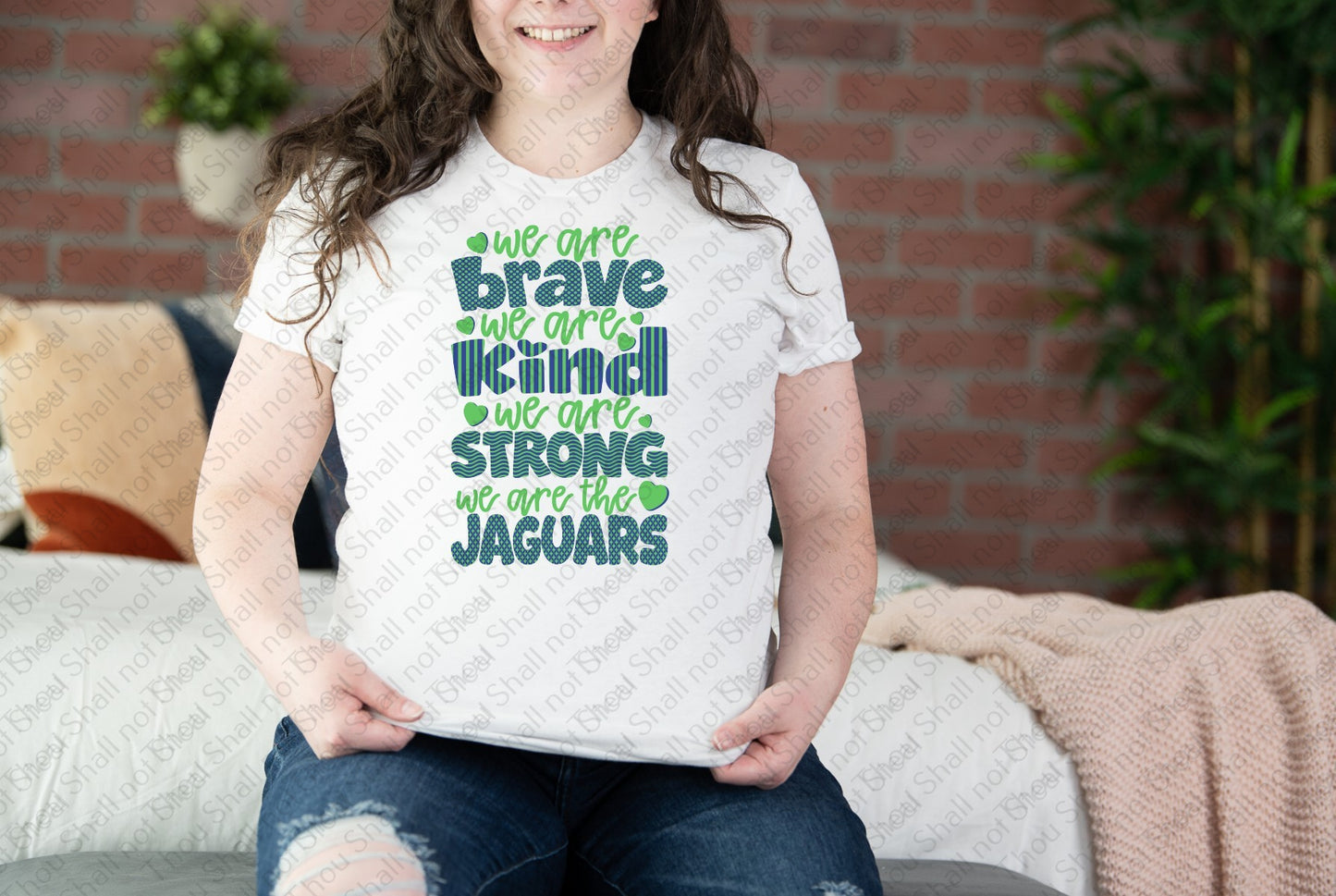 58-31 Brave Kind Strong Jaguars tee