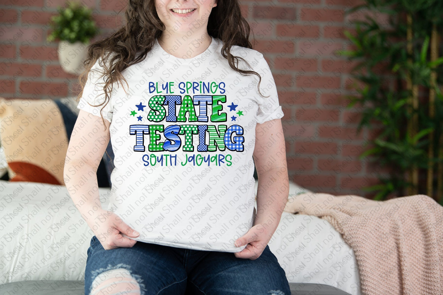 58-34 Blue Springs South Jaguars - State Testing tee