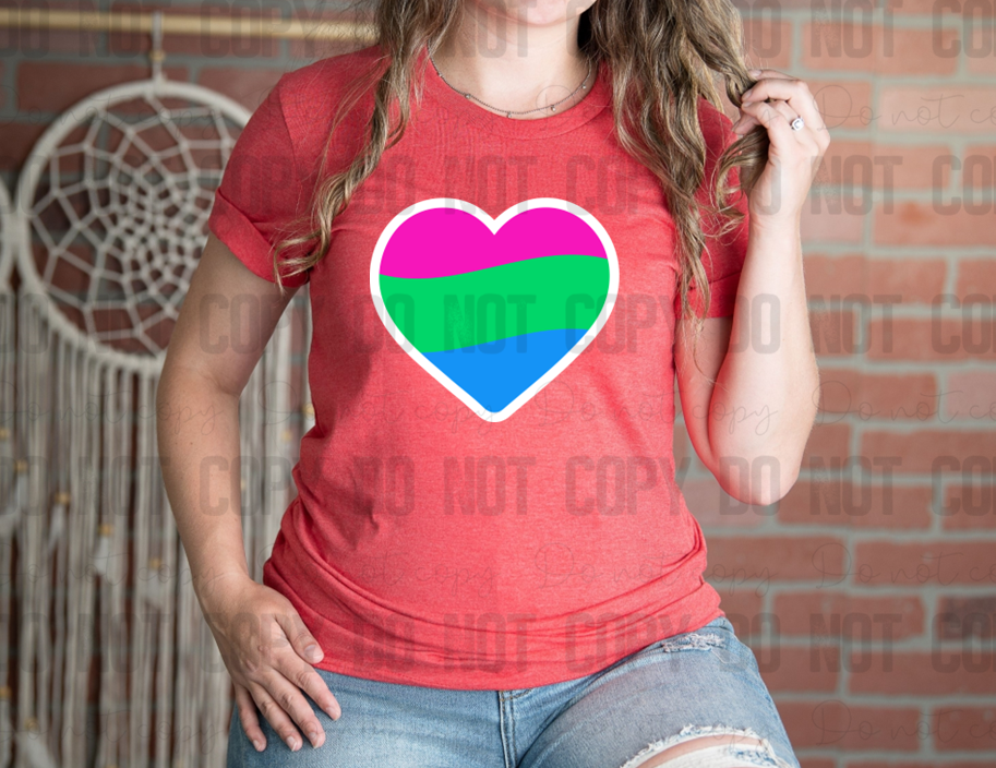 58-83 Heart Polysexual Completed Tee