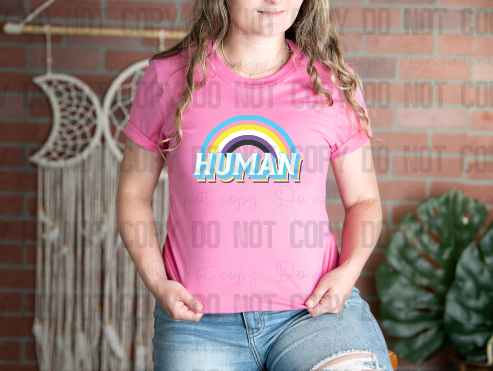 58-94 Human Transgender Nonbinary Completed Tee