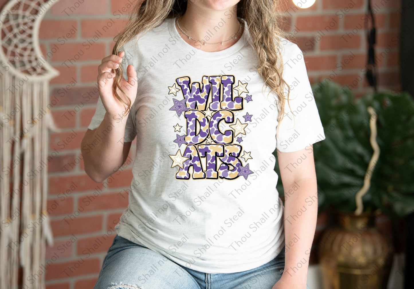59-17 Wildcats Camo tee