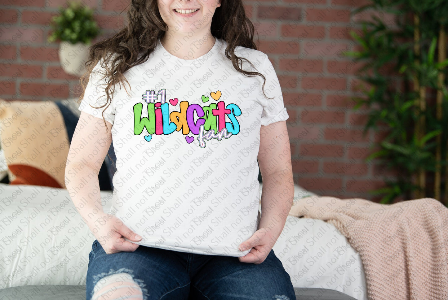 59-32 Neon - Wildcats tee