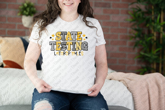 60-26 Lathrop Mules - State Testing tee