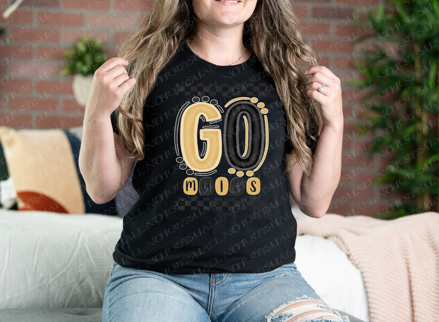 60-35 Go Mules tee
