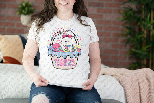 61-33 Tigers Easter Basket tee