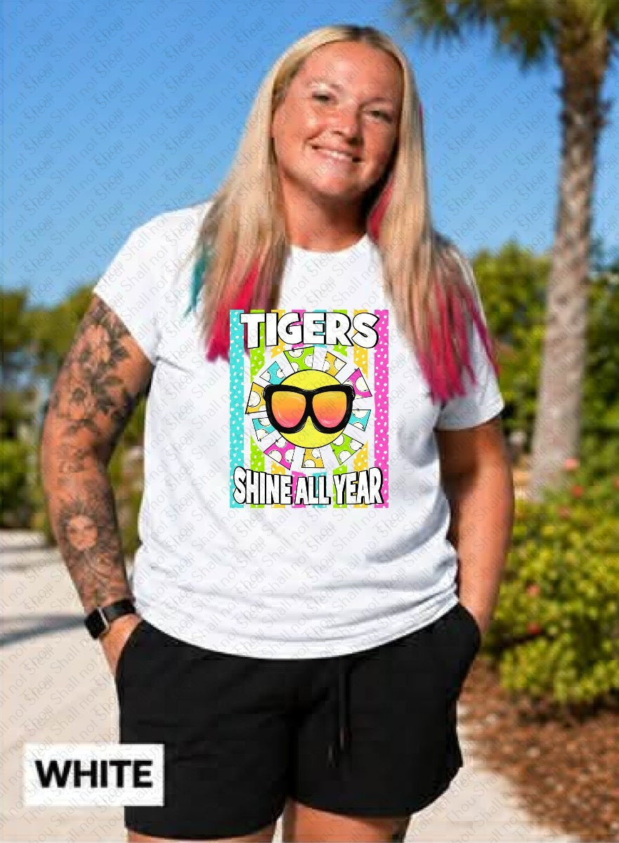 61-36 Tigers - Shine all year tee