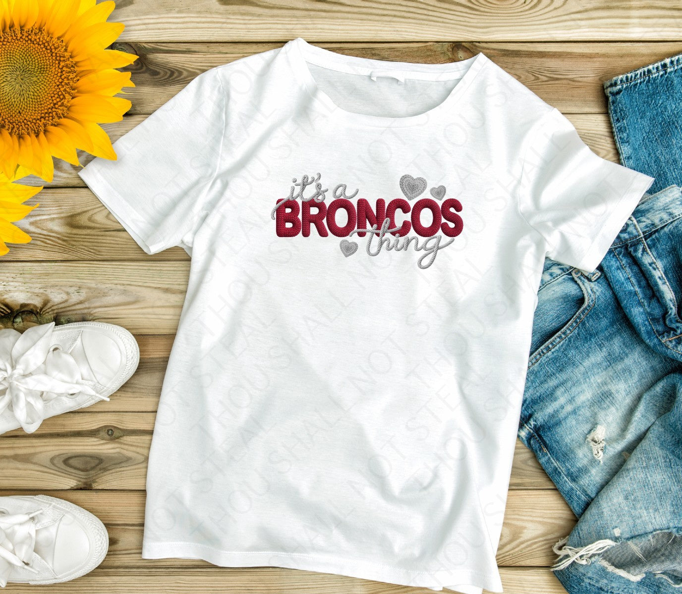 62-24 It_s A Broncos Thing tee