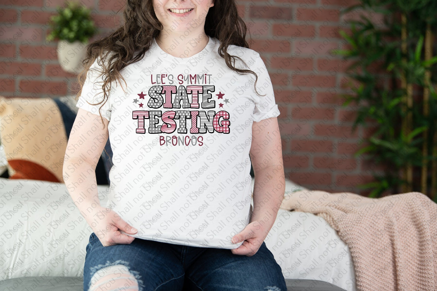 62-34 Lee_s Summit Broncos - State Testing tee