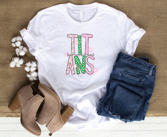 63-23 Titans - Colorful Print tee