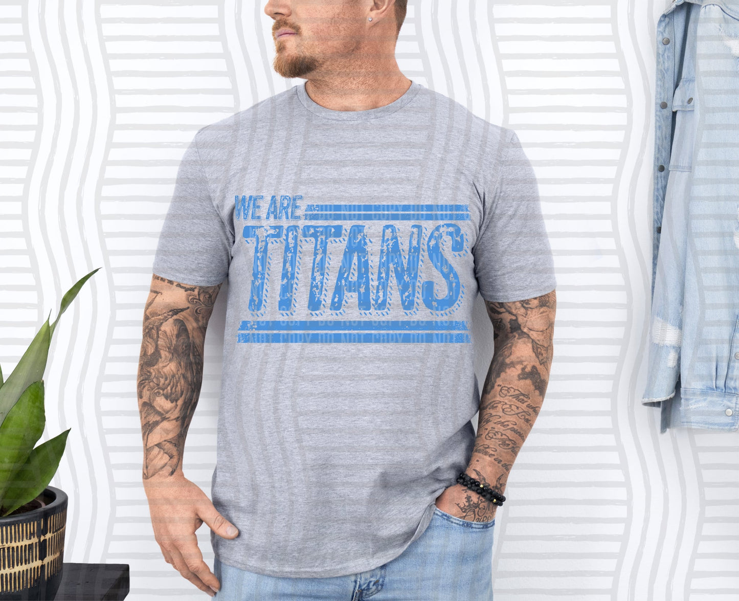 63-26 We are Titans tee